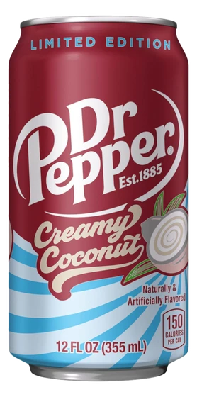 Dr Pepper Creamy Coconut